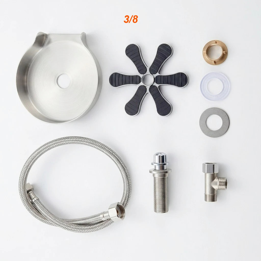 Kitchen Sink Glass Cup Wash Automatic Stainless Steel Pressure Spray Washer Cup Tool Cleaning Faucet Bar Rinser Coffee Pitcher