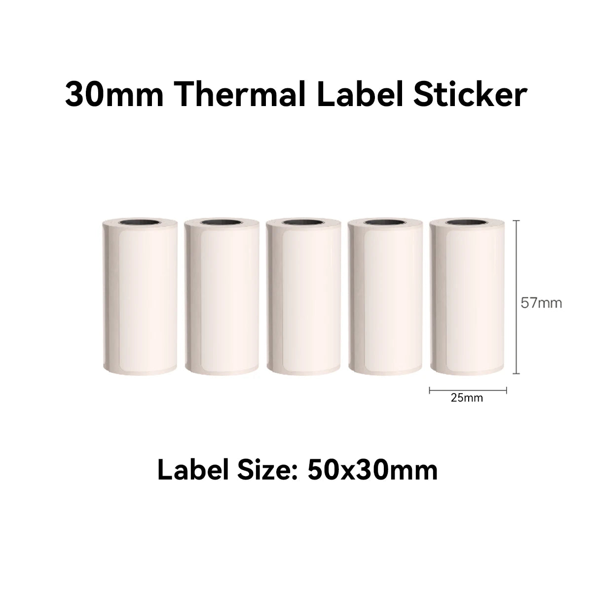 Thermal Mini Printer, Portable Inkless Sticker Maker,Bluetooth Free Cut Small Pocket Printer for Children DIY 57Mm Photo Print